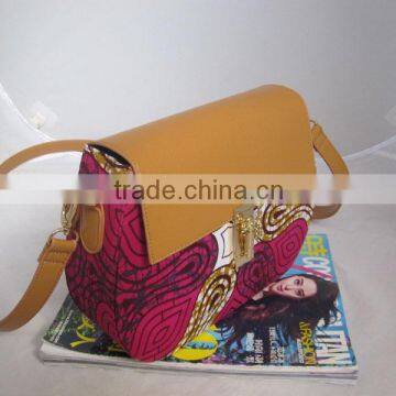 2016 New Arrival African Wax Print Fabric Handbags African Type Bags for Women photo-5