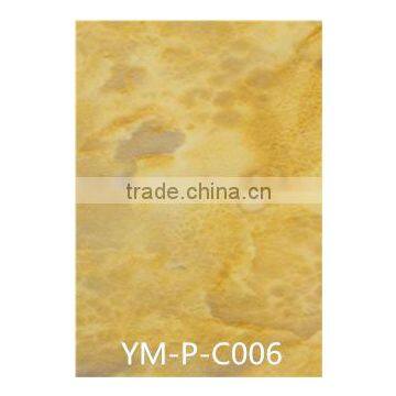 cheap price fire-resistant PVC MGO interior decorative wall sheet