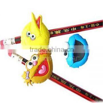 Manufacture cartoon PVC pencil cap