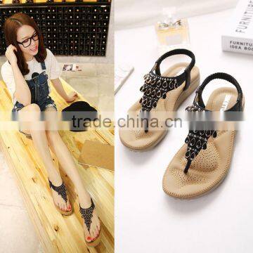 2016 New Korean Women Sandals Bohemia Beach Shoes photo-4