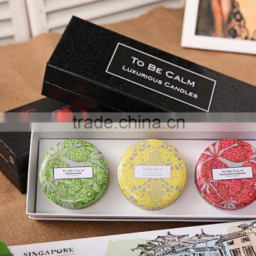 Gift Handmade Long Burning Candle Set