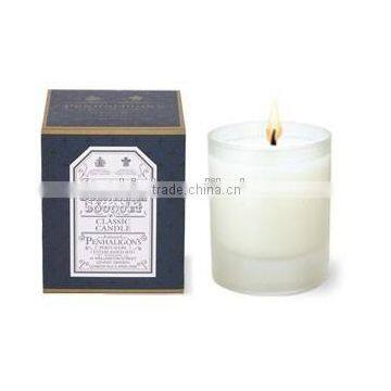 Natural Soy Wax Holiday Candle in glass