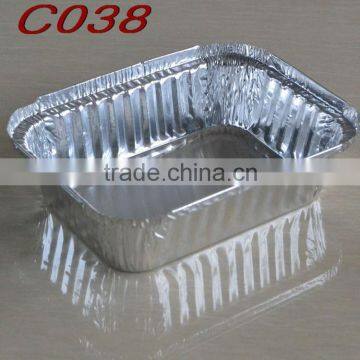 800ML Square Aluminium foil container C038