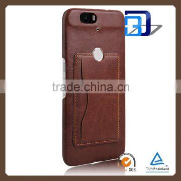 Ultra High Quality Flip Premium Leather Kickstand Card Pocket on Back Cover For Google Nexus 6P PU Leather Case photo-3