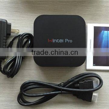 Wintel W8 Pro Tv Box In Stock Now 2G Ram 32G Rom Z8300 Intel Chip Inside Wintel Pro Mini Pc Tv Box Accpet Paypal