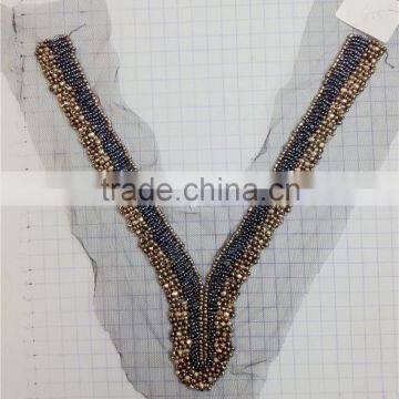 Fashion Wholesale Beaded Handmade Neck Design