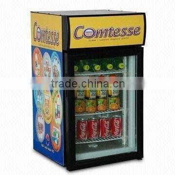 20L Soft Drinks glass door decoration table fridge