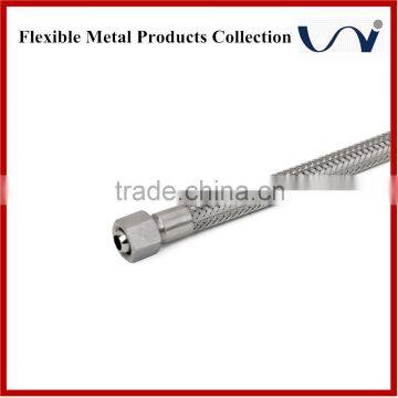 3/8 inch stainless steel 304 or 316L braided flexible hose