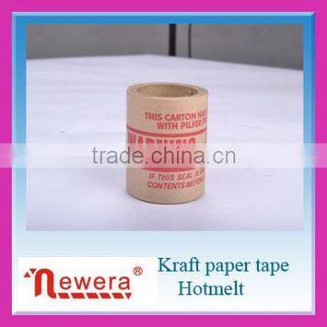 Custom Water Activated Printed Kraft Paper floor tape