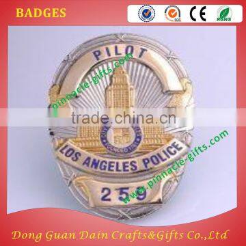 Custom Die-casting Metal Safety Lapel Pin Star Pin Badge photo-2