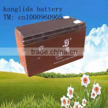 Valve -regulated lead acid battery12v9ah for building interphone