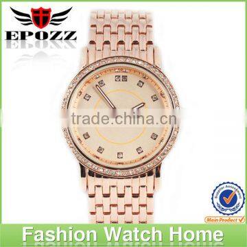 Epozz branded quartz fashion mens watches mature business style watch