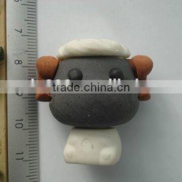 lovely cute animal sheep shaped eraser for kids