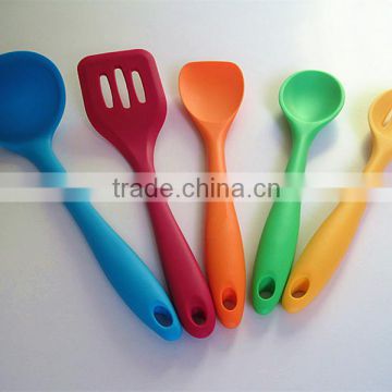 wholesale FDA food grade non stick heat resistant colorful safe for non stick pan utensils silicone kitchen