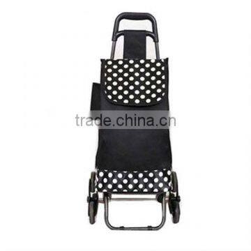 Three Wheels Laundry Shopping Cart With Chair photo-5