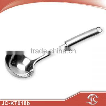 Novelty design stainless steel handle soup ladle