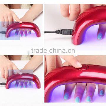 6w Led uv Nail Lamp Nail Art Gel Lamp photo-4