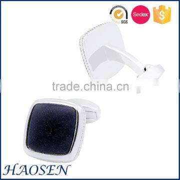 Stock Quick Lead Fashionable Blue Gold Sand Stone Cuff Knots photo-2