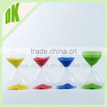 // Color: White, Purple, Red, Blue, Black, Green ... // wholesale custom Bronzed Hour Glass Sand Timer