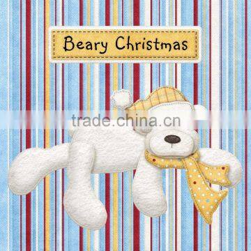 poster of beary Christmas