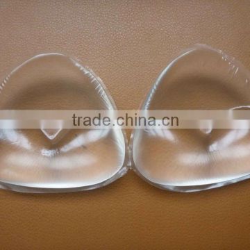 2014 Clear Silicone enlarge bra insertD19B/enhance silicone transparent bra/ push up silicone bra