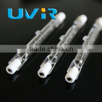 500W 1000W Quartz Halogen lamp Tube R7s infrared heater