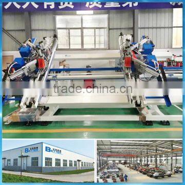 plastic window welding machines of CNC vertical 4 point welding machine