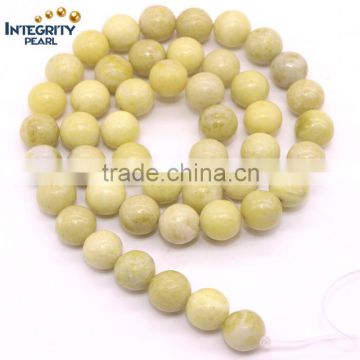 Size 4 6 8 10 12mm natural Fynchenite stone yellow sapphire gemstone