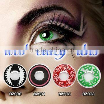 Wholesale hollywood cosplay party eye contacts crazy eyes contact lenses