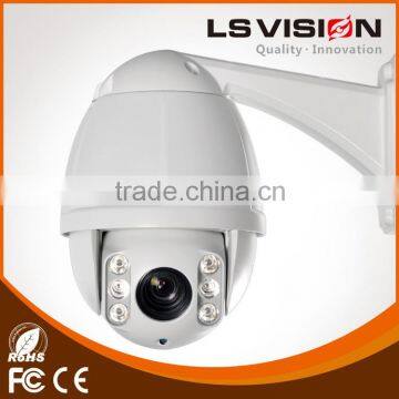 LS VISION rotating outdoor security camera sdi ip speed dome 10x optical zoom