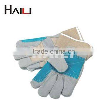 cotton knitted working gloves HL4007