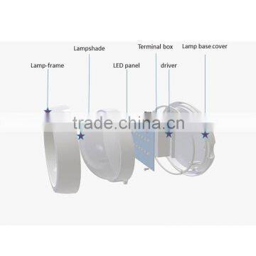 050609 Sensor Movement Wall Residential Led Round Bulkhead Light Black Led Marine Ip54 Oval Indoor Outdoor Wall Lighting photo-6