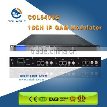 16 channel edge qam modulator COL5400G