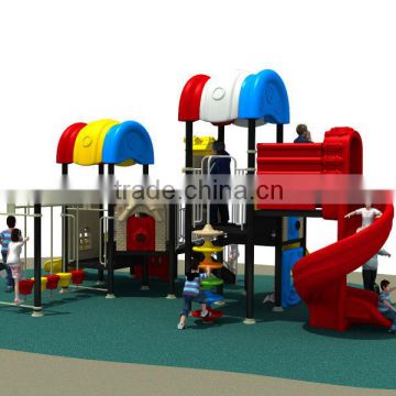 Children large outdoor playground slide