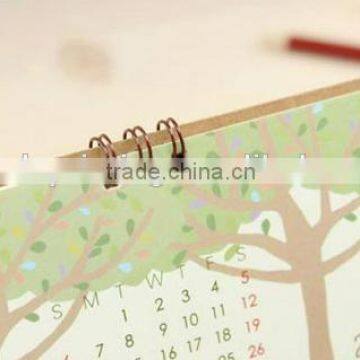 2015 High Quality Hot Stamping Tent Desk Calendar - China Desk Calendar, Paper Calendar