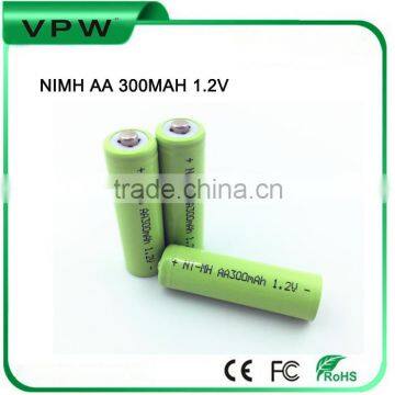 Nimh AA 300mah Rechargeable Battery Cell