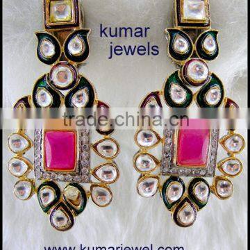 Antique Kundan Earrings