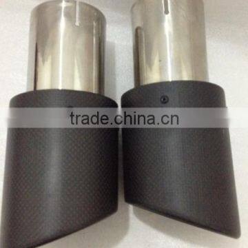 Most popular carbon fiber exhaust pipe/exhaust end pipe