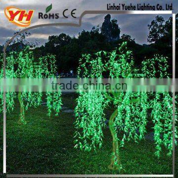 artificial flower outdoor lights artificial lighted tree garden decoration plastic trees