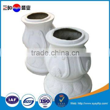 Chinese Outdoor Planter FRP Fiberglass Flower Garden Pot photo-2