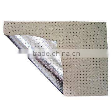 perforated kraft paper adhesive aluminum foil with fire retardant coating