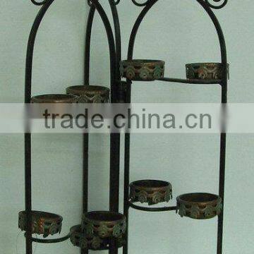 Metal Creative folded Candle holder Home Decorations