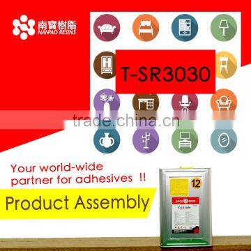 NANPAO Yellow Transparent solvent based CR Glue For Product Product assembly
