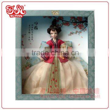 High end China mini fairy plastic doll toy gift