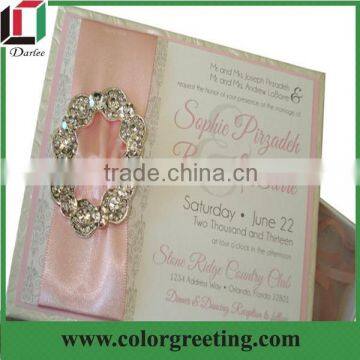 baby pink elegant wedding invitations with pearl wholesale party city wedding invitations card do it yourself wedding invitation