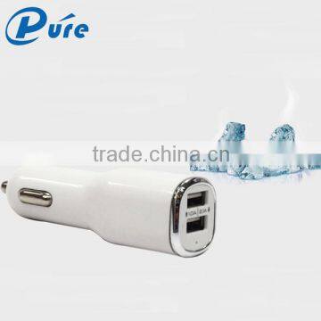 manufacturer promotional 12v car charger socket with 1.5v/2.1A accepr OEM