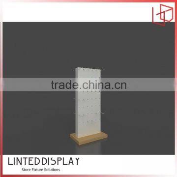 Excellent wooden retail floor advertising display stands