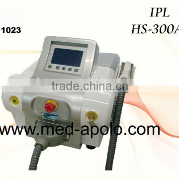 Portable Ipl 1-50J/cm2 Beauty Machine HS-300A+ 10MHz