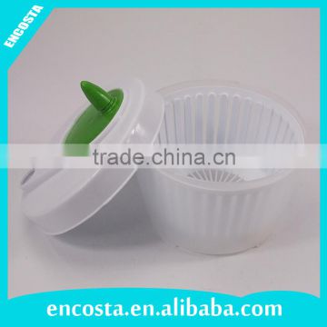 Mini 1.4 Quart Plastic Manual Fruit and Vegetable Salad spinner