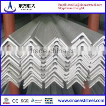 factory directly supply brushed stainless steel angle supplier